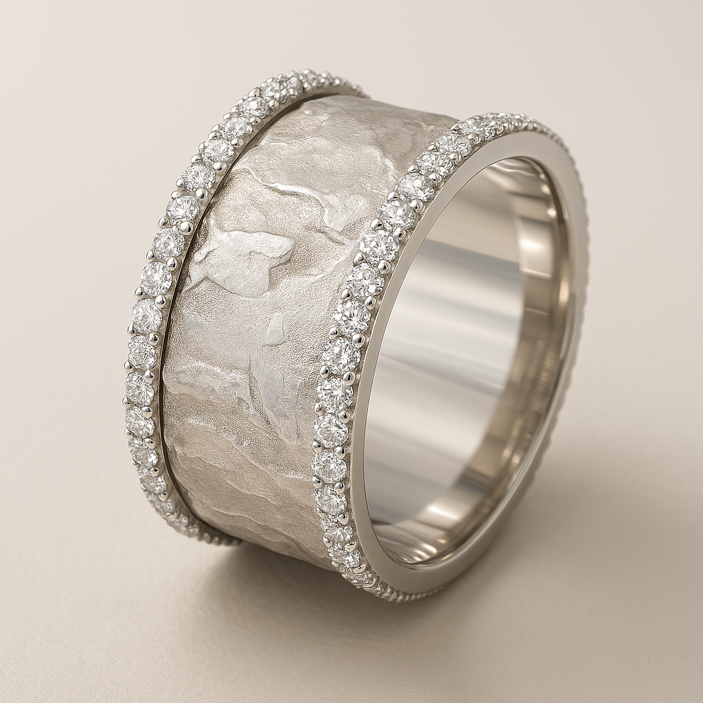 Lina – Vintage Silver Ring with Zirconias