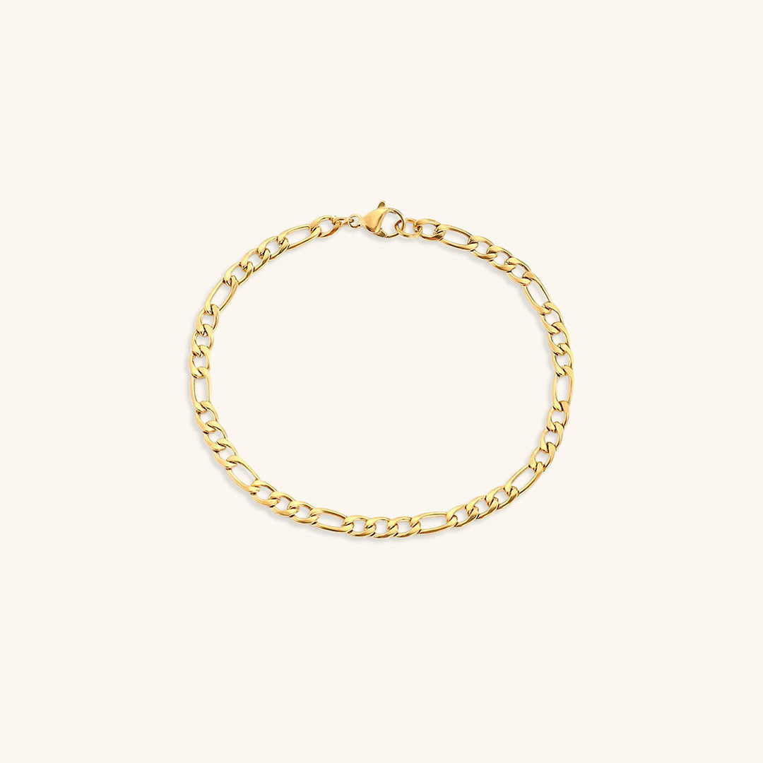 Saturn - Gold Chain Bracelet
