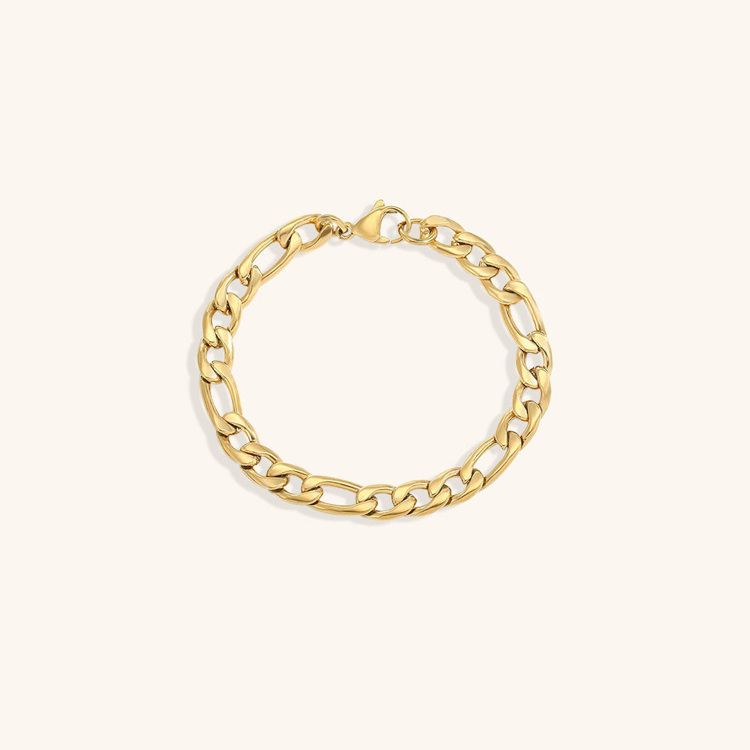 Saturn - Gold Chain Bracelet