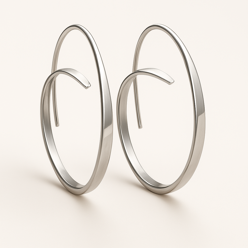 Becca – Elegant Spiral Shaped Earrings