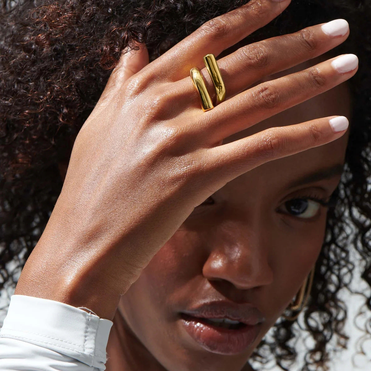 Praire - Parallel gold ring