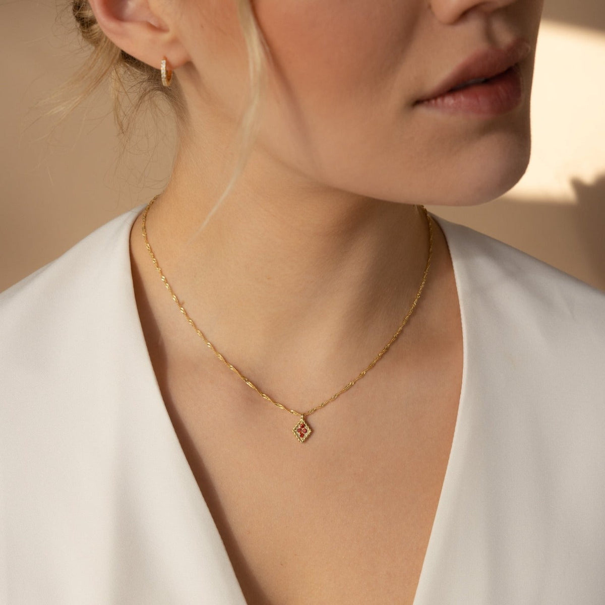 Diamond Birthstone Pendant