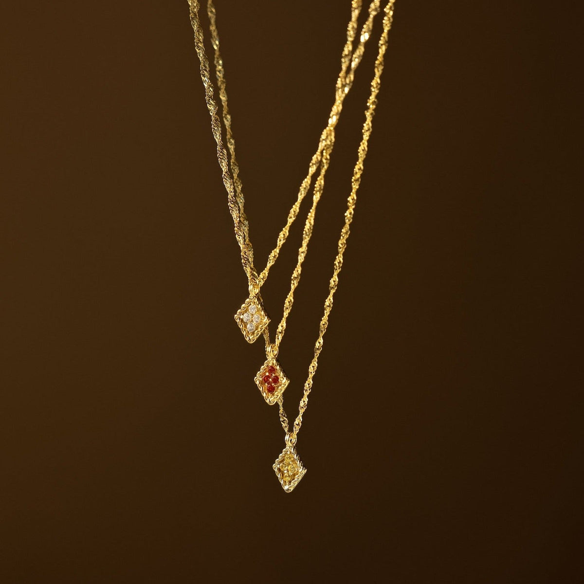 Diamond Birthstone Pendant