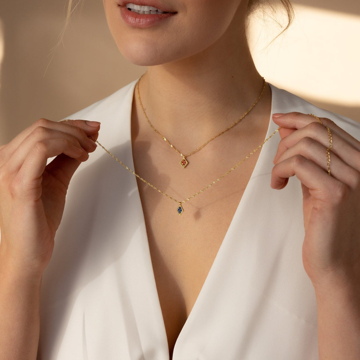Diamond Birthstone Pendant