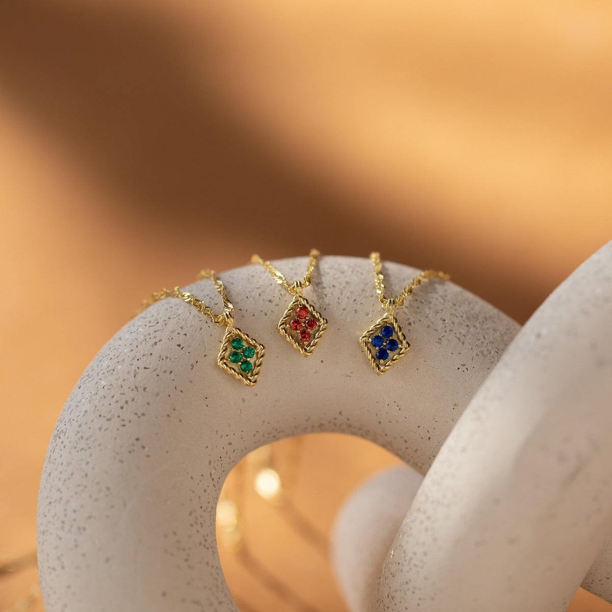 Diamond Birthstone Pendant