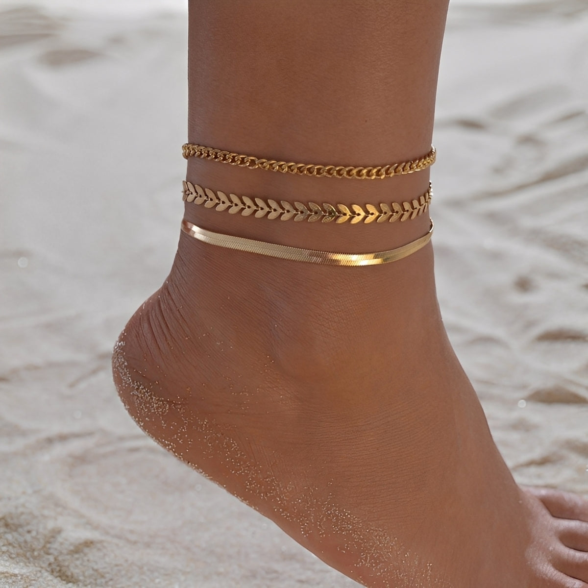 Odelia – Elegant gold ankle