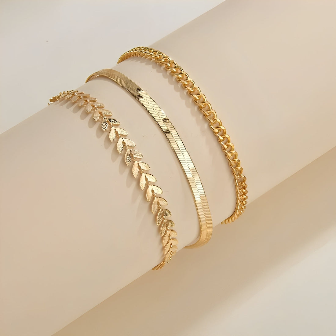 Odelia – Elegant gold ankle