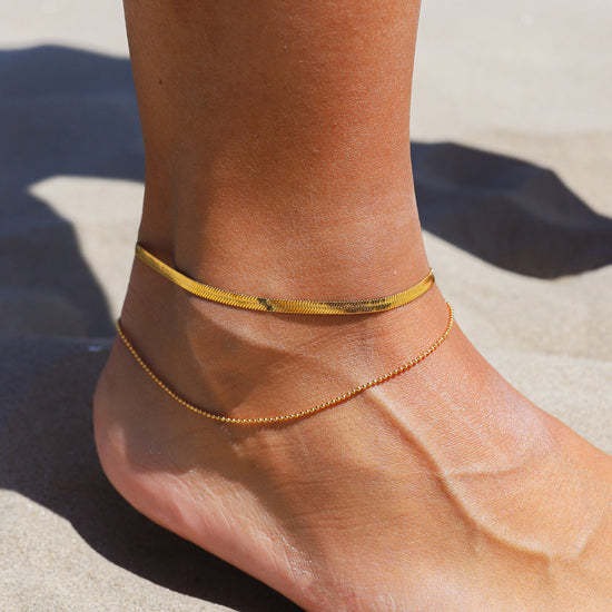 Frida – Gold ankle chain