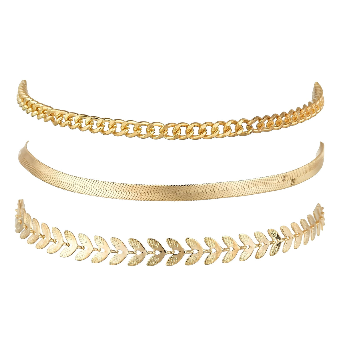 Odelia – Elegant gold ankle